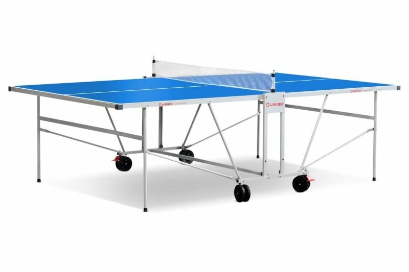 Настольный теннис WINNER Теннисный стол всепогодный "Winner S-400 Outdoor" (274 х 152,5 х 76 см) с сеткой