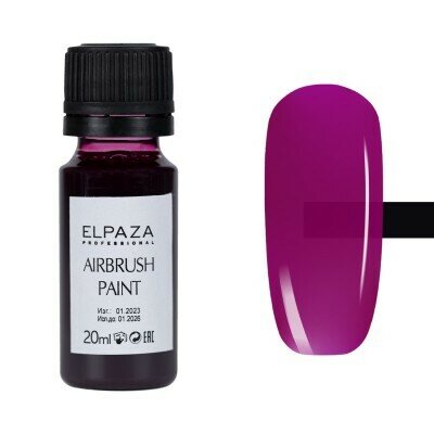 ELPAZA полупрозрачная краска для аэрографии и ногтей Airbrush Paint 20 мл C-13
