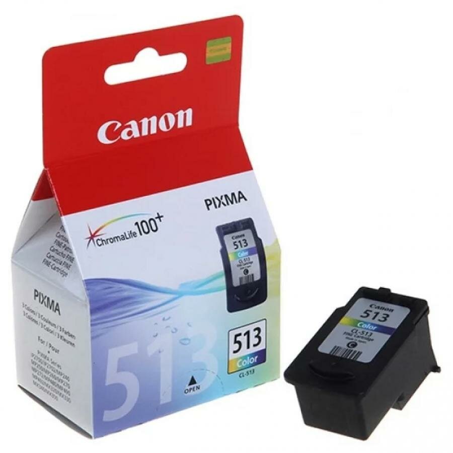 Картридж Canon CL-513 (2971B007) для Canon MP240/MP260/MP480, цветной