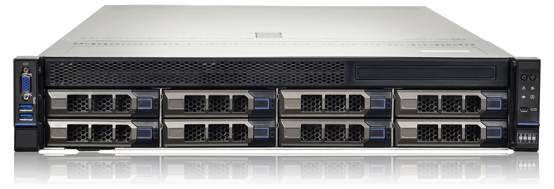 Серверная платформа Hiper R3 – Advanced R3-T223208-13/2U/2x4189/ 32xDDR4-3200 RDIMM/LRDIMM/ 10x25"35"M2