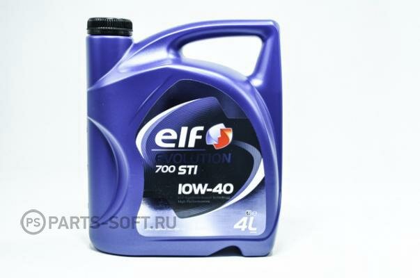 ELF 10130501 10W40 4L EVOL 700 STI (SN) масло моторное
