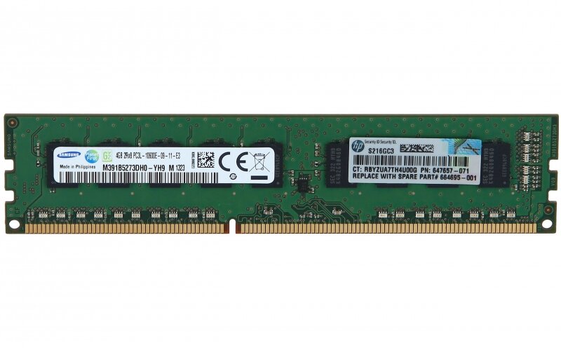 Оперативная память HP 647657-071 DDRIII 4Gb