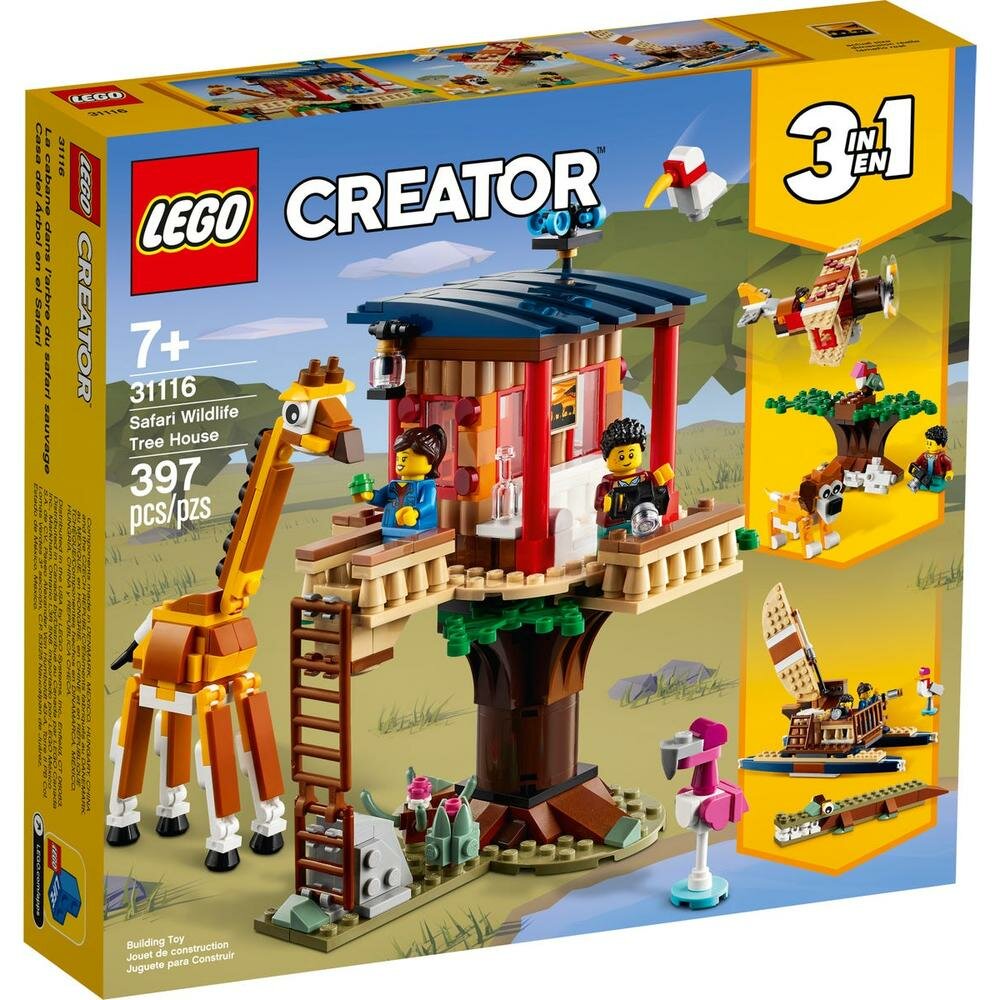 LEGO Creator "Домик на дереве для сафари" 31116