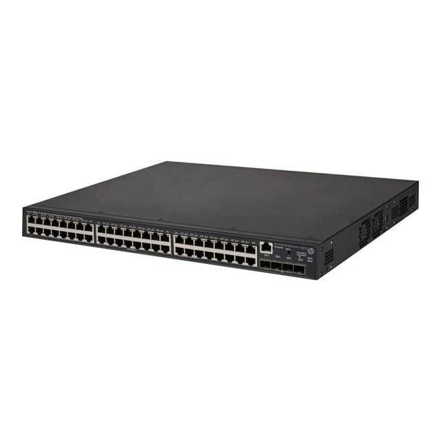 Hp JG937A Коммутатор 5130-48G-PoE+-4SFP+ EI Swch 48x10 100 1000 PoE+ RJ-45 + 4x1 10G SFP+, 370W, Managed static L3, Stacking, IRF, 19 "