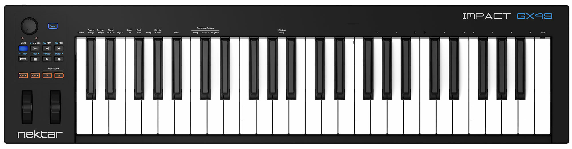 USB MIDI контроллер Nektar Impact GX49