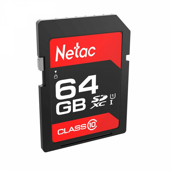 Карта памяти Netac P600 Standard SD 64GB NT02P600STN-064G-R