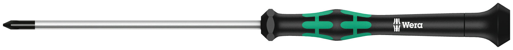 фото Отвертка крестовая Phillips WERA Kraftform Micro 2050 PH для электроники, PH 1 / 80 мм, 118024