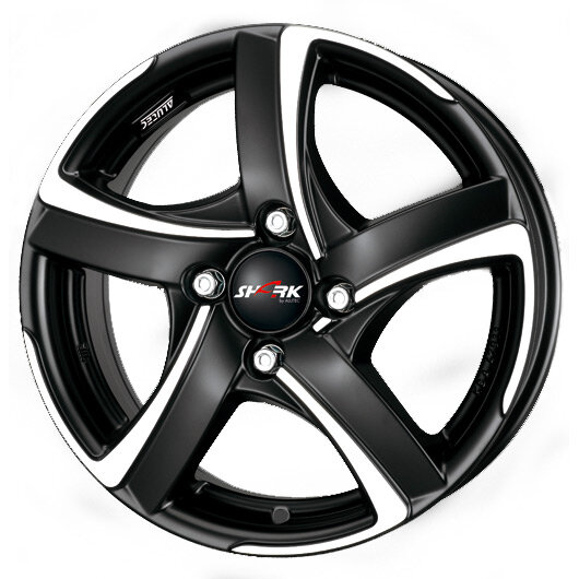 Alutec Shark 7,5x17 5/100 ET35 d63,3 (racing black front polished)