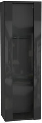 Шкаф навесной НК Мебель Point тип-21 черный глянец / черный матовый 40х29х126 см