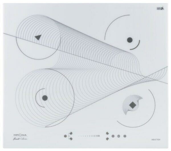 Варочная панель Krona MERIDIANA 60 WH 600x520x60