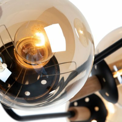 Плафон стекло янтарный 125мм (70мм посадка) Arte Lamp A2716PL OXFORD - фотография № 5