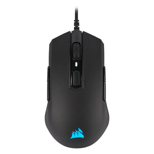 Мышь Corsair M55 RGB PRO, игровая, оптическая, проводная, USB, черный [ch-9308011-eu]