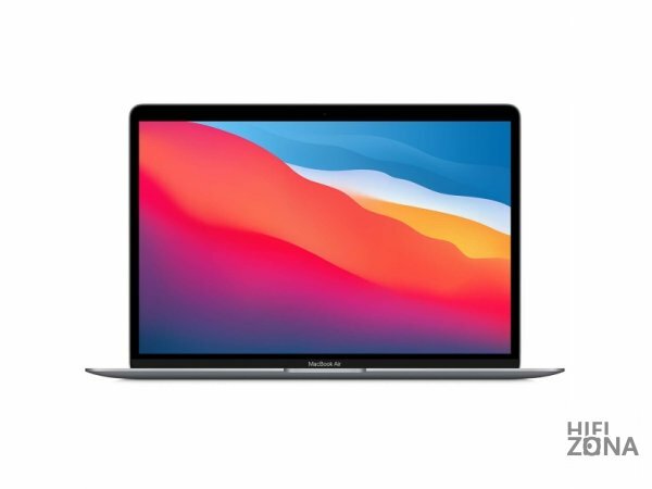 Ноутбук Apple MacBook Air 13 Late 2020 (2560x1600, Apple M1 3.2 ГГц, RAM 8 ГБ, SSD 256 ГБ, Apple graphics 7-core), MGN63LL/A, серый космос