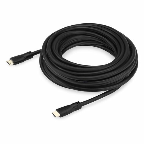 Кабель аудио-видео Buro HDMI 2.0, HDMI (m) - HDMI (m) , ver 2.0, 10м, GOLD, черный [bhp hdmi 2.0-10]