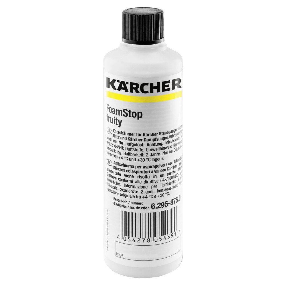 Karcher RM FoamStop fruity пеногаситель д/моющ.пылесосов 125мл (6.295-875.0)