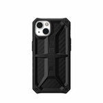 Чехол UAG Monarch для iPhone 13 чёрный карбон (Carbon Fiber) - изображение