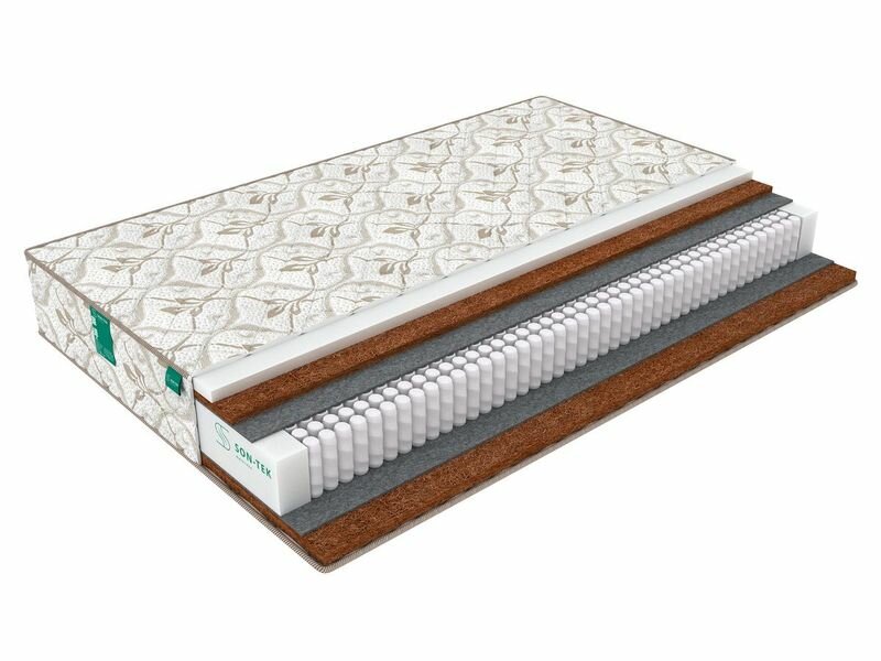 Матрас Sleeptek Perfect FoamStrong Cocos, 90x190 см, пружинный