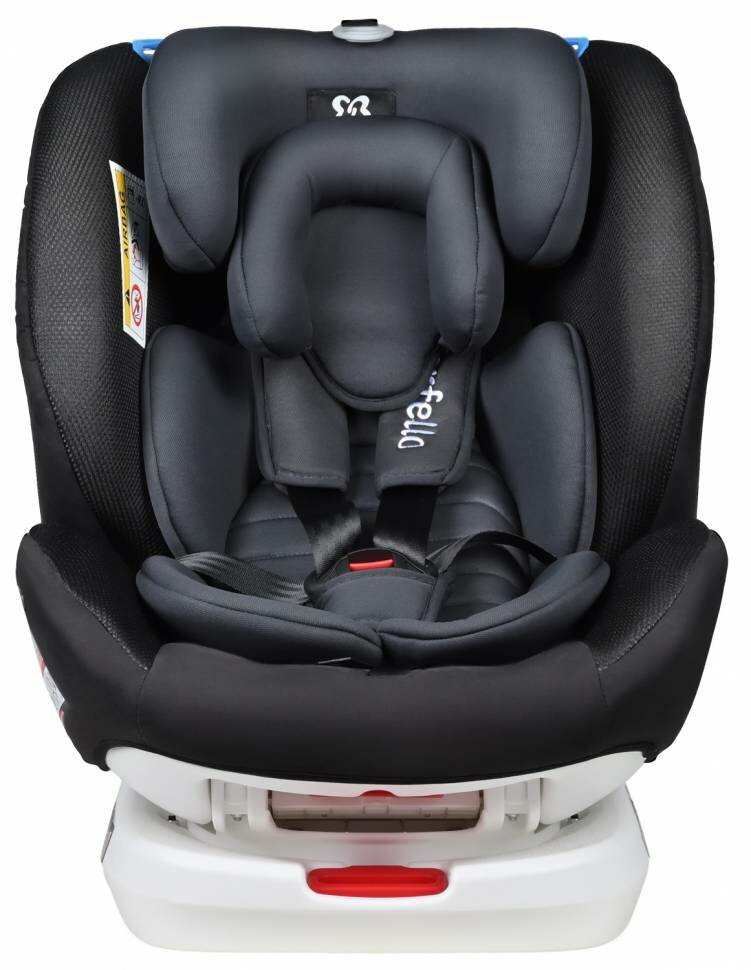 Автокресло Farfello isofix "Costa-002" 1-2-3 (черный) 0-36 кг YB102A