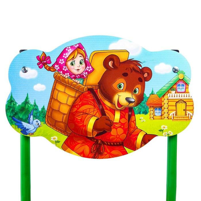 Стул детский «Маша и медведь», регулируемый - фотография № 2