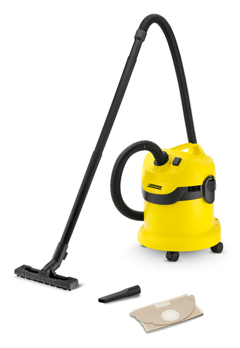 Пылесос KARCHER WD2 (1.629-783.0) 1000 Вт