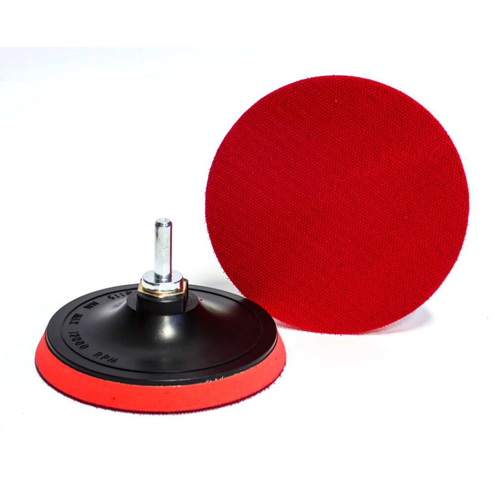 фото Насадка с липучкой Кедр для дрели и УШМ, 125 мм