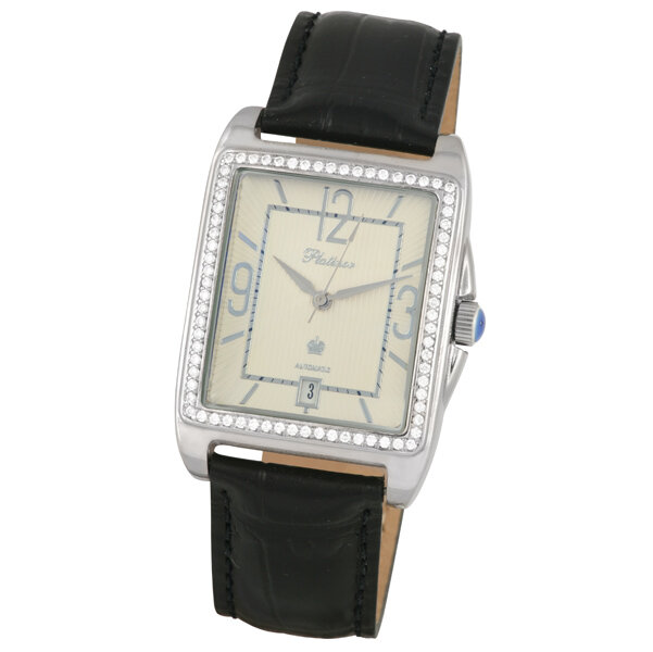 Мужские серебряные часы «Лидер» 52906.210