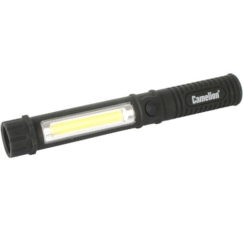 Фонарь-ручка Сamelion LED51521 COB LED + 1W LED, 3xAAA, пластиковый корпус, магнит и клипса