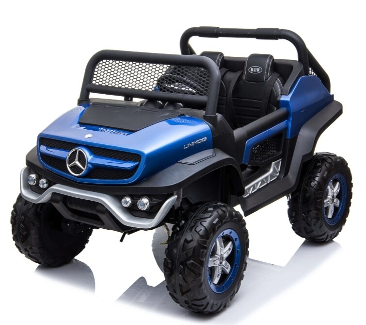 Электромобиль RiverToys Багги Mercedes-Benz "Unimog Concept P555BP" 4WD (Синий глянец)