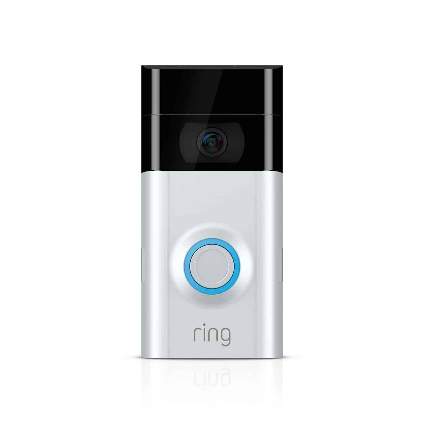 Беспроводной видеозвонок Ring Video Doorbell (2nd Gen) для iOS/Android Satin Silver