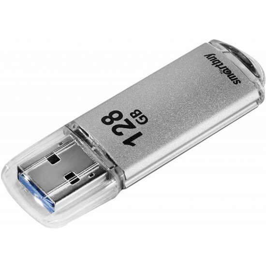 USB флешка SMARTBUY 128Gb V-Cut silver USB 3.0