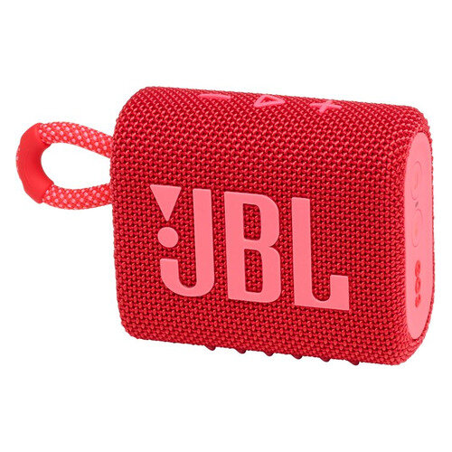 Портативная колонка JBL GO 3, 4.2Вт, красный [jblgo3red]
