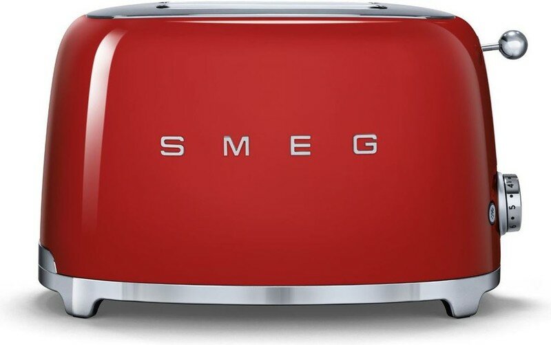 Тостер Smeg на 2 хлебца TSF01RDEU (Red)