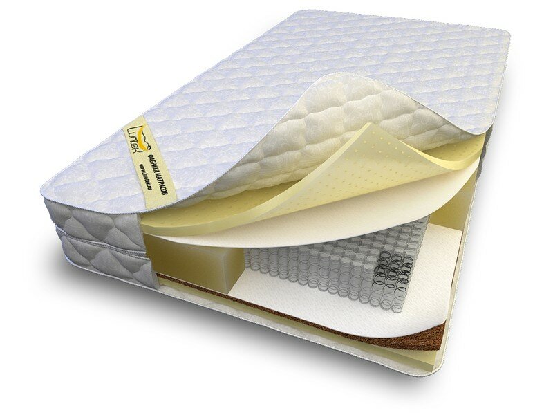 Матрас Luntek Comfort mix 625, 80x190 см, пружинный