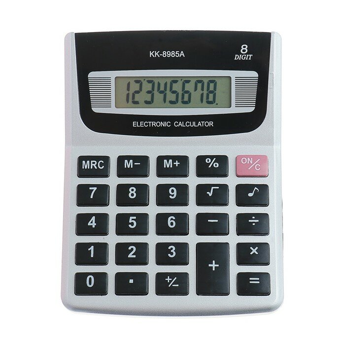 --- Калькулятор настольный, 8-разрядный, KK-8985А, с мелодией