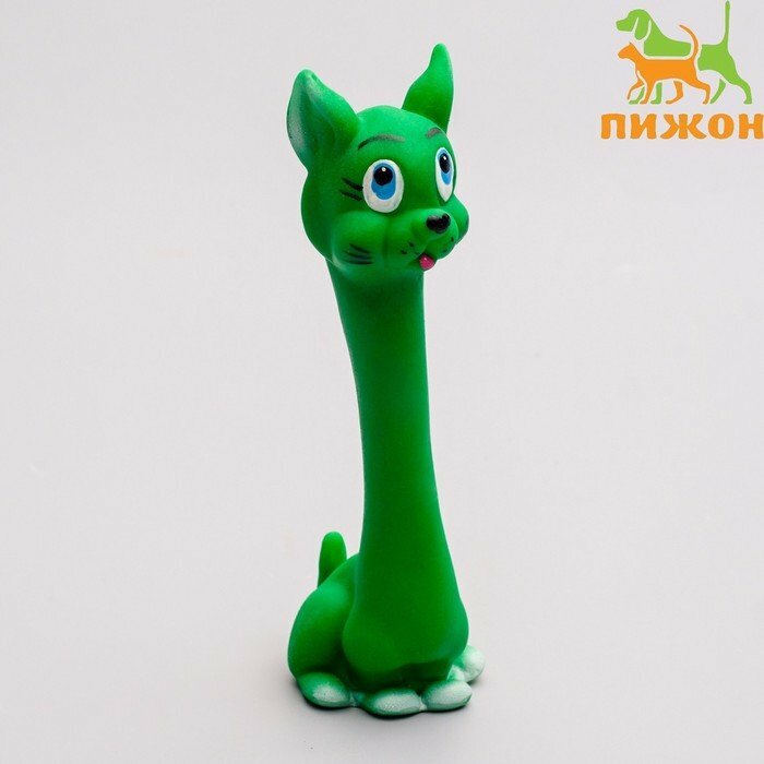 Игрушка-гантель "Кошка", 20 см, микс (комплект из 6 шт) - фотография № 1