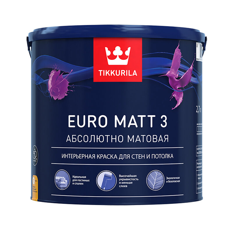  Tikkurila Euro Matt 3 (9 )  