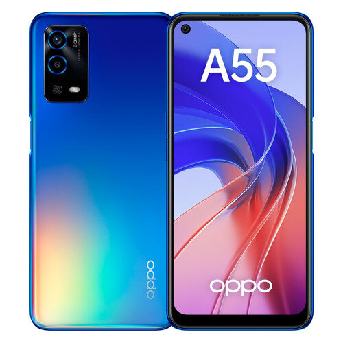 Смартфон OPPO A55 64Gb, CPH2325, синий