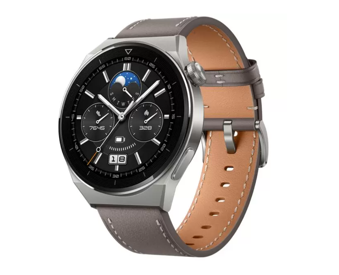 Смарт часы Huawei Watch GT 3 Pro Titanium 46mm (ODN-B19V) Grey/Серый