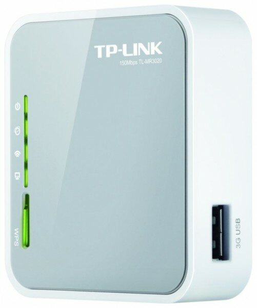 Маршрутизатор беспроводной TP-Link TL-MR3020 10/100BASE-TX TL-MR3020