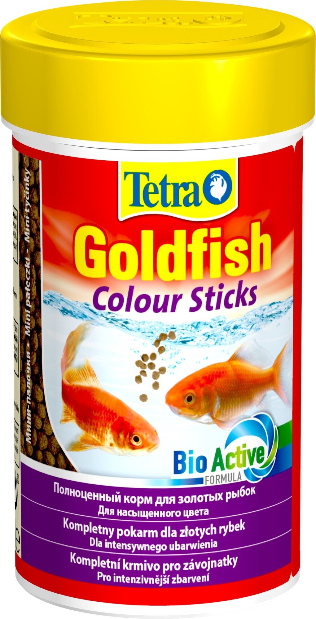 Tetra Goldfish Colour Sticks корм в палочках для улучшения окраса золотых рыбок, 250 мл