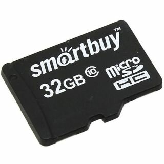 Карта памяти Smartbuy MicroSDHC 32GB Class10 LE