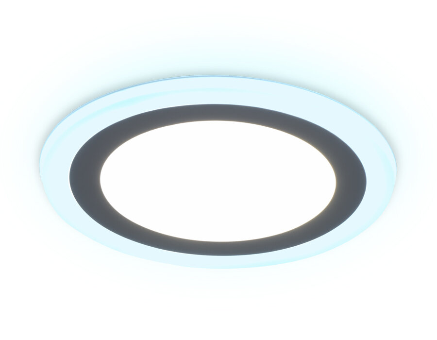 Встраиваемый cветодиодный светильник с подсветкой - фотография № 1