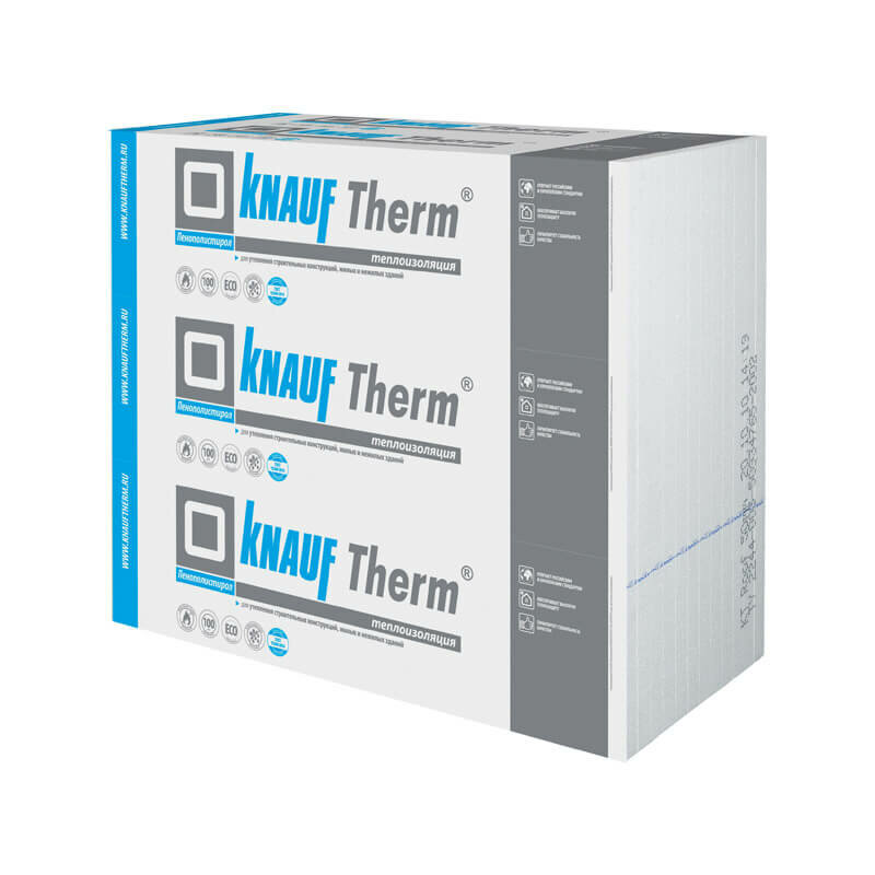 КНАУФ Therm Дача 1200х1000х30мм (1,2м2=0,036м3) (1шт) пенополистирол