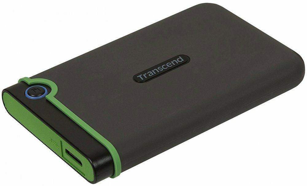 Внешний жесткий диск 2Tb Transcend StoreJet 25M3 Iron Gray (TS2TSJ25M3S)