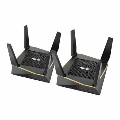 Комплект Asus AiMesh AX6100 RT-AX92U WiFi System 802.11ac 2.4/5ГГц 6071Mbps 4XGbLAN RT-AX92U 2 Pack