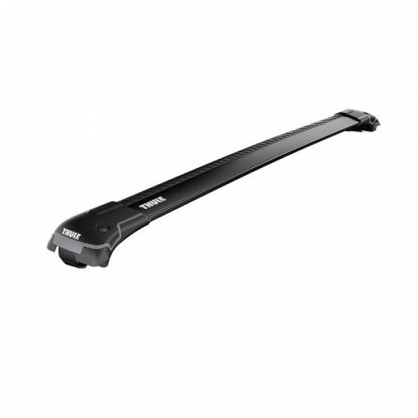 Багажник Thule WingBar Edge на крышу автомобиля Jeep Cherokee с 2014 г. на стандартный рейлинг (черная крыловидная дуга)