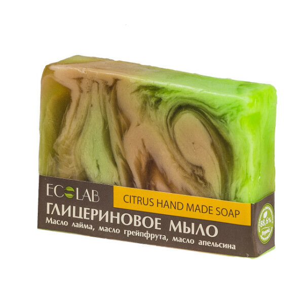 EcoLab Мыло глицериновое Citrus Soap, 130 г 1 шт