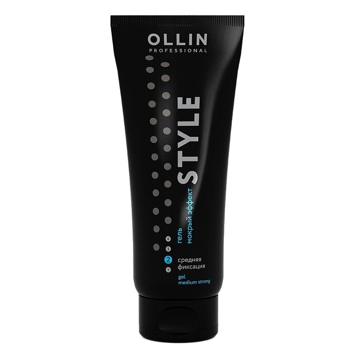 OLLIN Professional Style гель мокрый эффект средняя фиксация