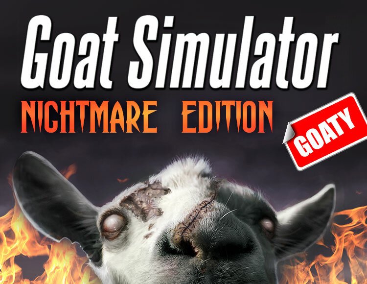 Goat Simulator. Goaty Nightmare Edition электронный ключ (активация в Steam платформа PC) право на использование (KOCH_1890)