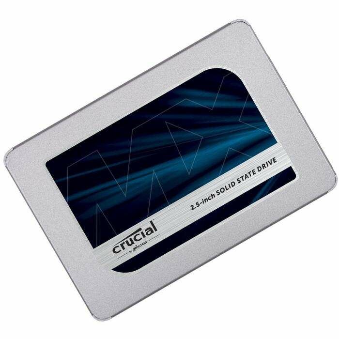 2.5" 2TB Crucial MX500 Client SSD CT2000MX500SSD1 SATA 6Gb/s, 560/510, IOPS 95/90K, MTBF 1.8M, 3D TLC, 700TBW, 7mm (with 9.5mm adapter), RTL {50}, (785077)